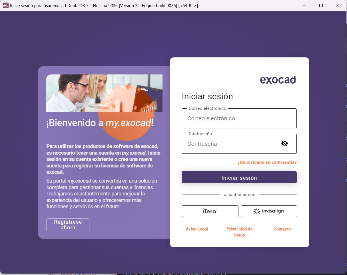 Exocad 3.2 Build 9936/9037